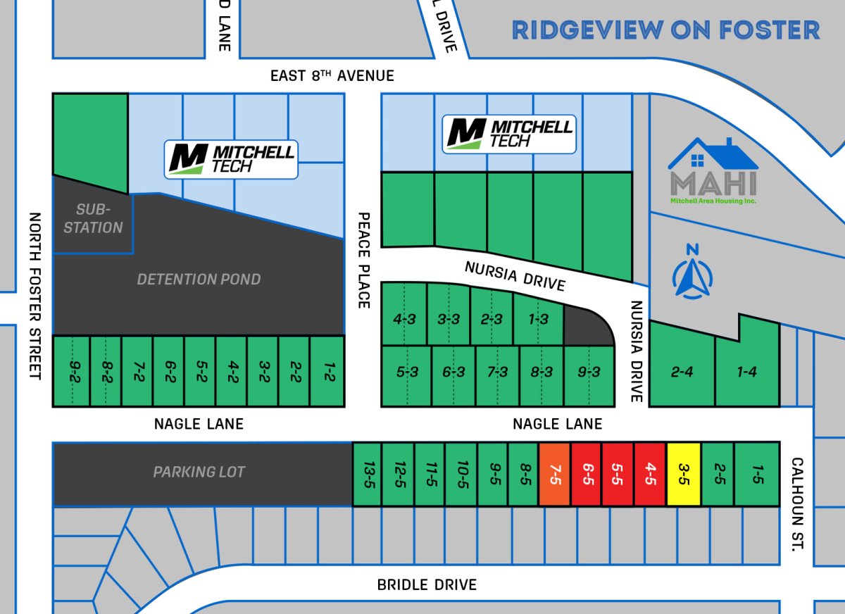 MAHI's Ridgeview on Foster Development Map MAHI's Ridgeview on Foster Development Map